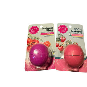 eos Lip Balm & Gloss Set of 2: Strawberry Sorbet & Honey Apple